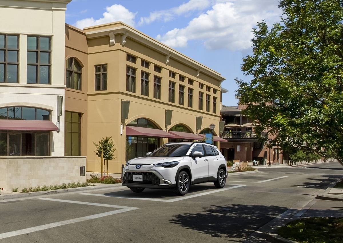 Toyota Corolla Cross 2021 ra mat Nhat Ban anh 6