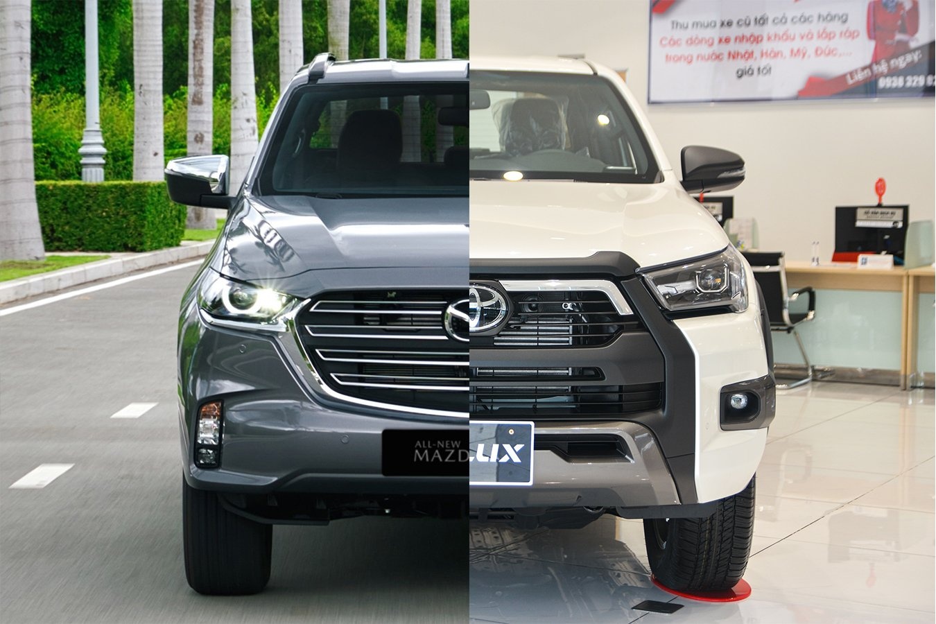 Mua ban tai Nhat, chon Mazda BT-50 hay Toyota Hilux? hinh anh
