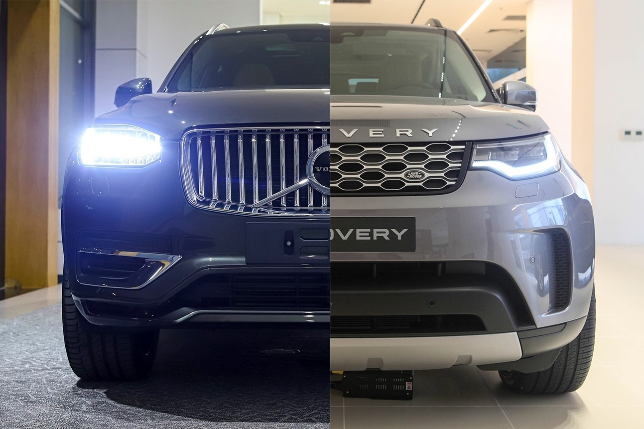 Voi khoang 4,5 ty dong, chon Volvo XC90 hay Land Rover Discovery? hinh anh