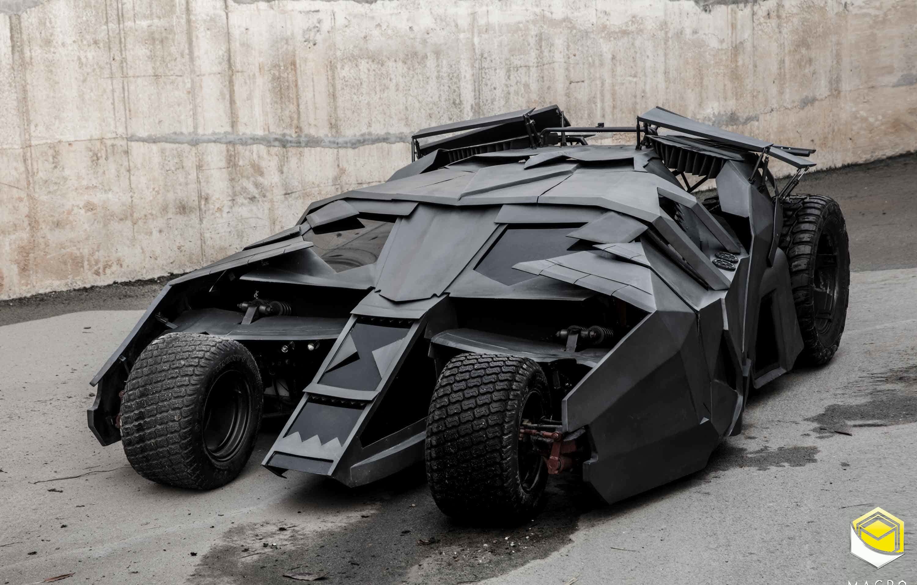 Xe Batman do người Việt chế tạo ảnh 2 Xe Batman do nguoi Viet che tao anh 2