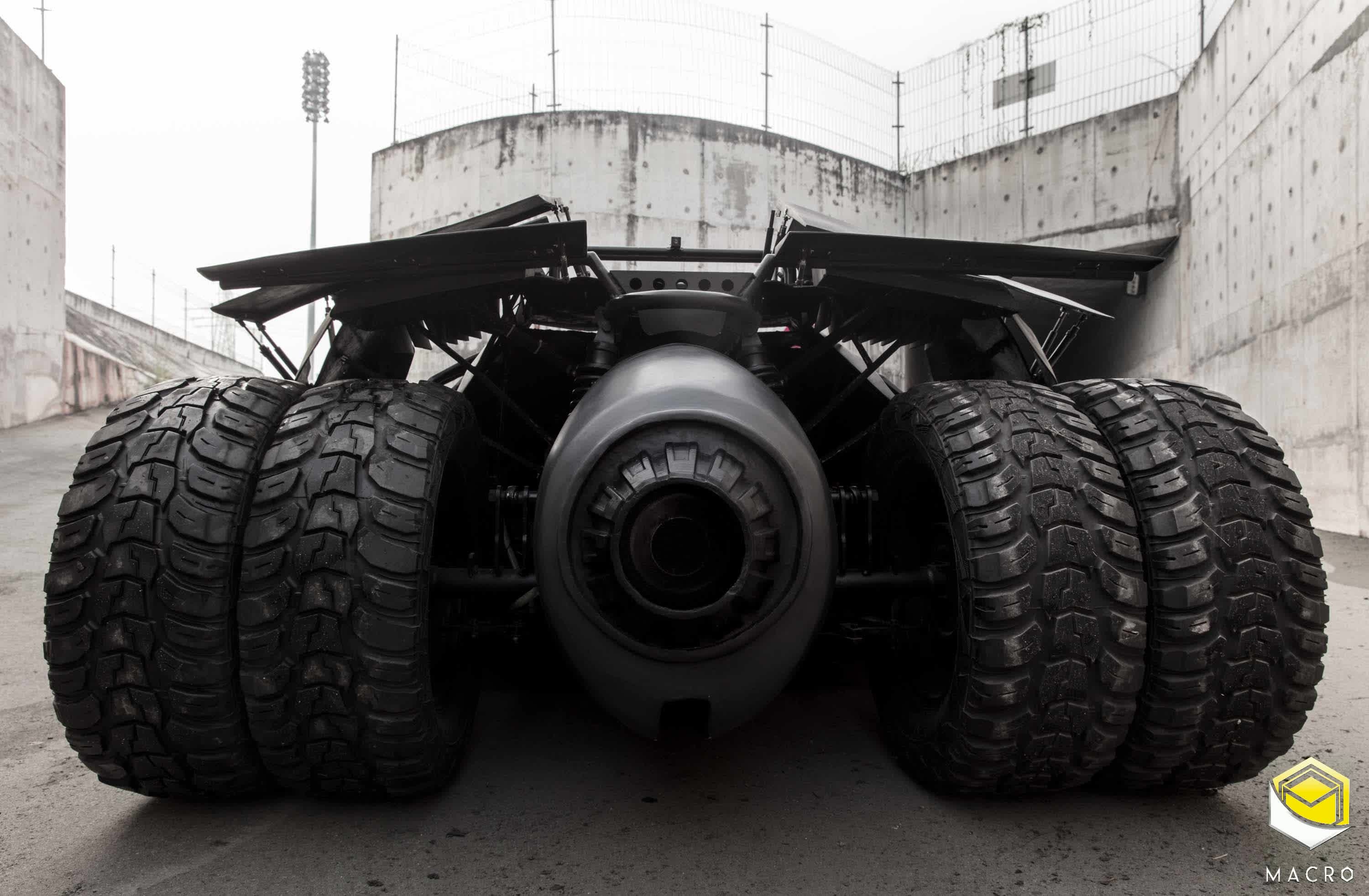 Xe Batman do người Việt chế tạo ảnh 4 Xe Batman do nguoi Viet che tao anh 4
