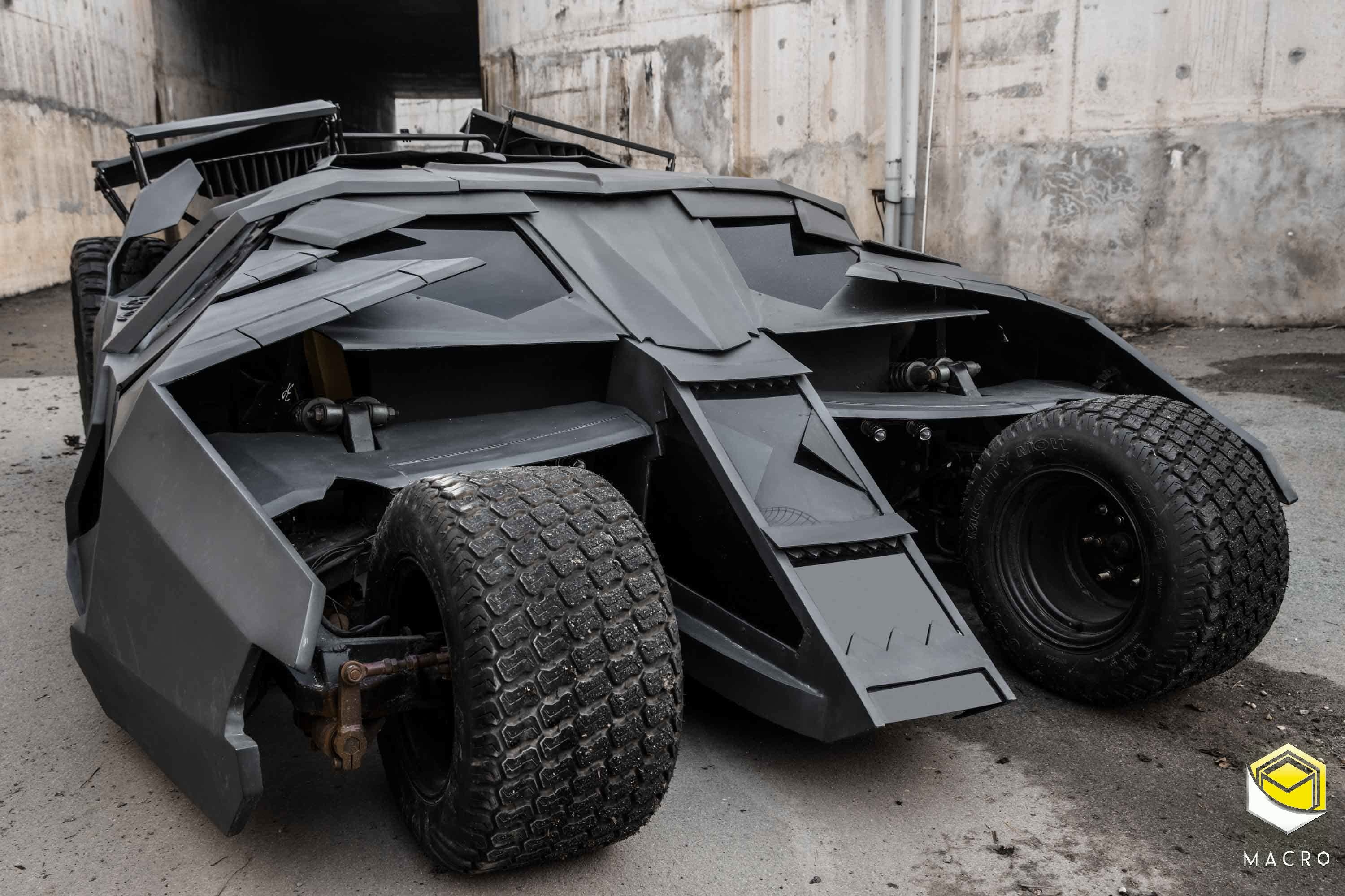 Xe Batman do người Việt chế tạo ảnh 5 Xe Batman do nguoi Viet che tao anh 5