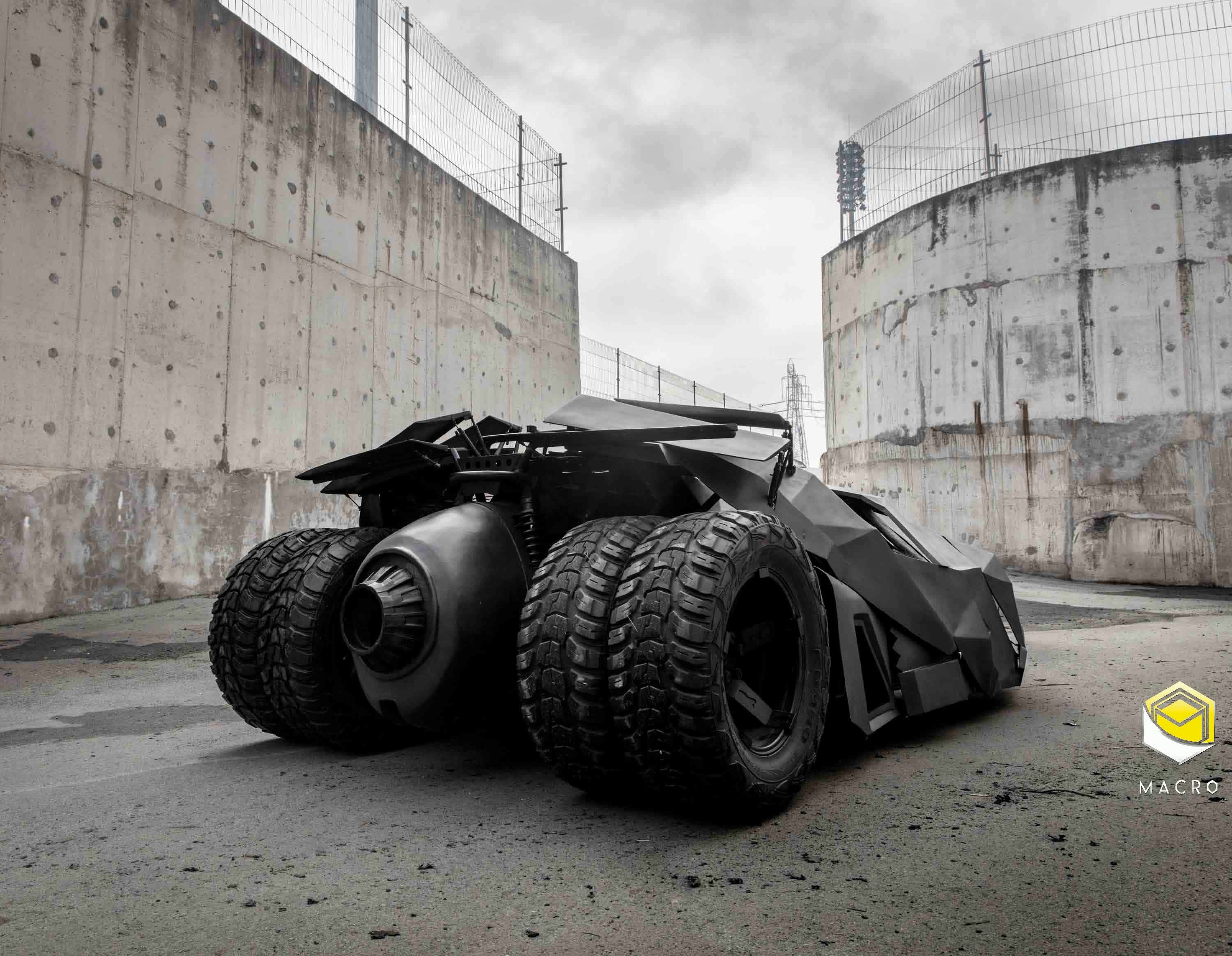 Xe Batman do người Việt chế tạo ảnh 3 Xe Batman do nguoi Viet che tao anh 3