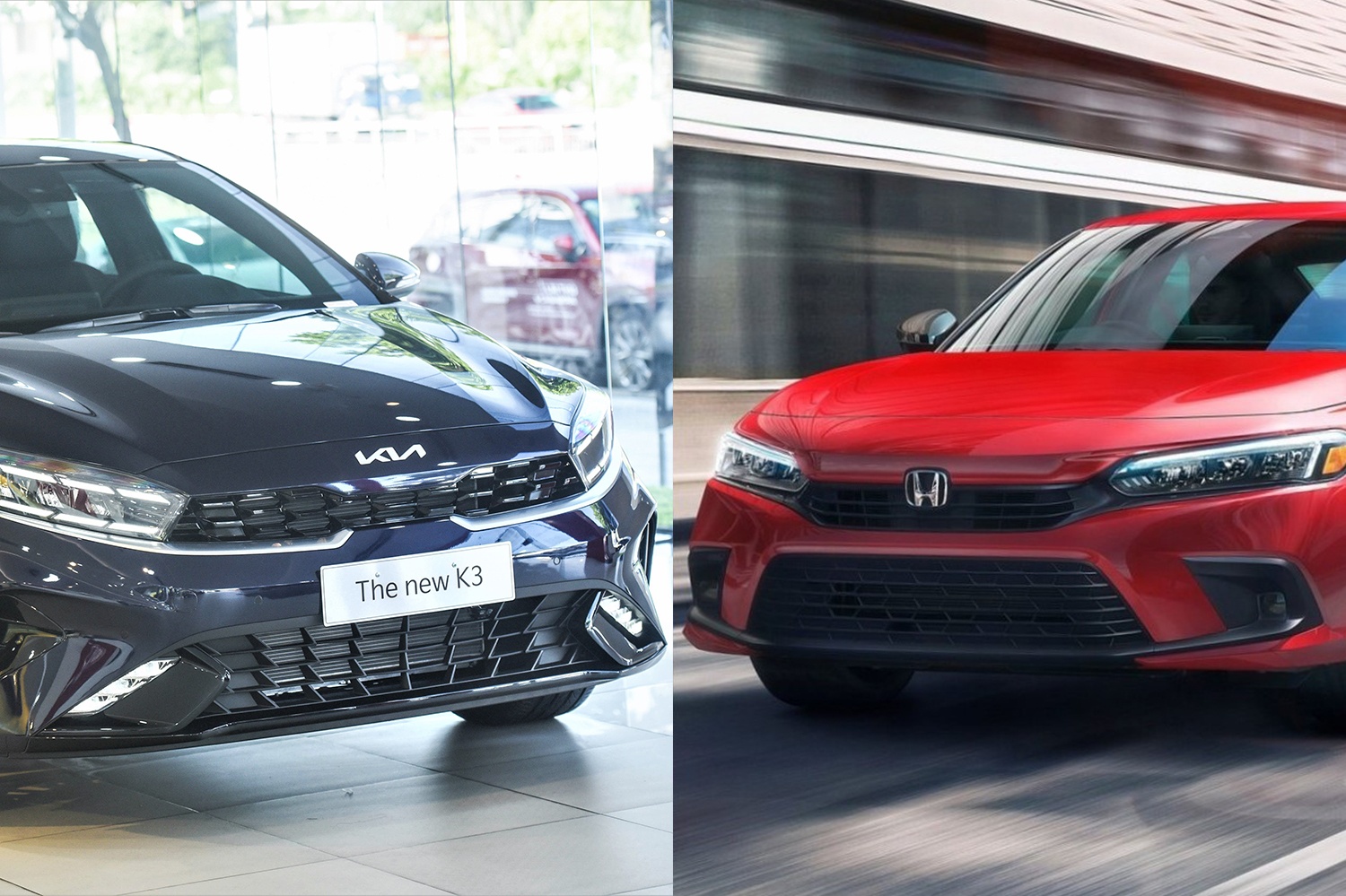 Mua sedan hang C, chon Honda Civic 2022 hay Kia K3? hinh anh
