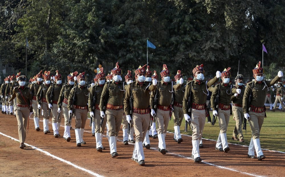 Nong dan An Do bieu tinh chong luat nong nghiep moi anh 10