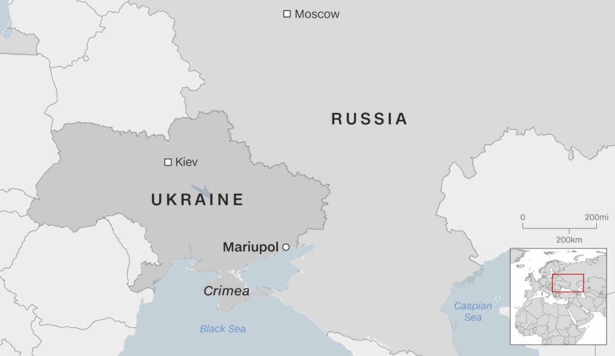 Tong thong Ukraine den tham tien tuyen mien Dong anh 14