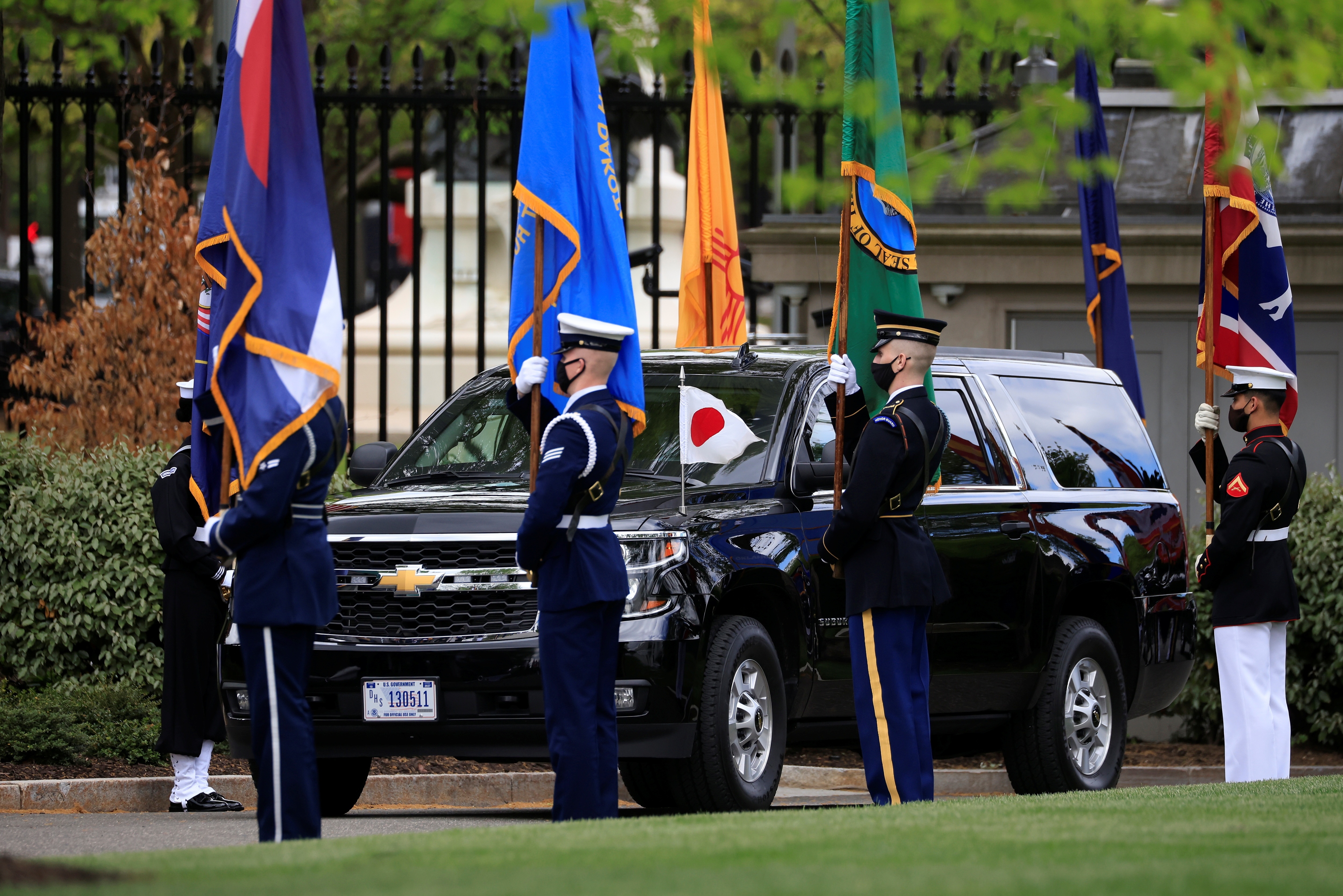 thu tuong Nhat ban tham My anh 1