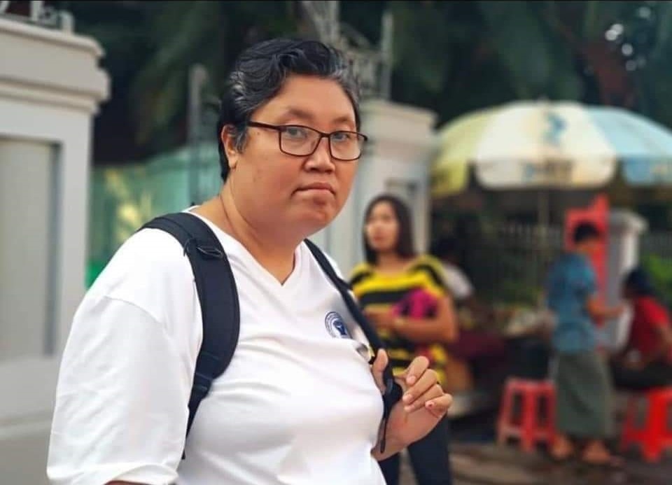 Lanh dao bieu tinh Myanmar bi bat giu hinh anh