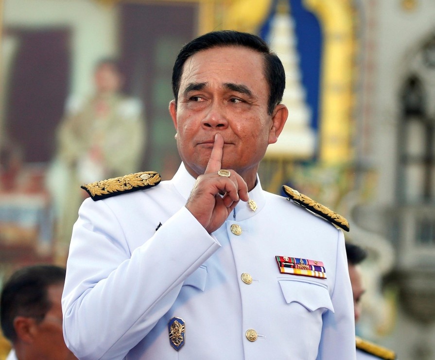 Thu tuong Thai Lan bi phat vi khong deo khau trang hinh anh