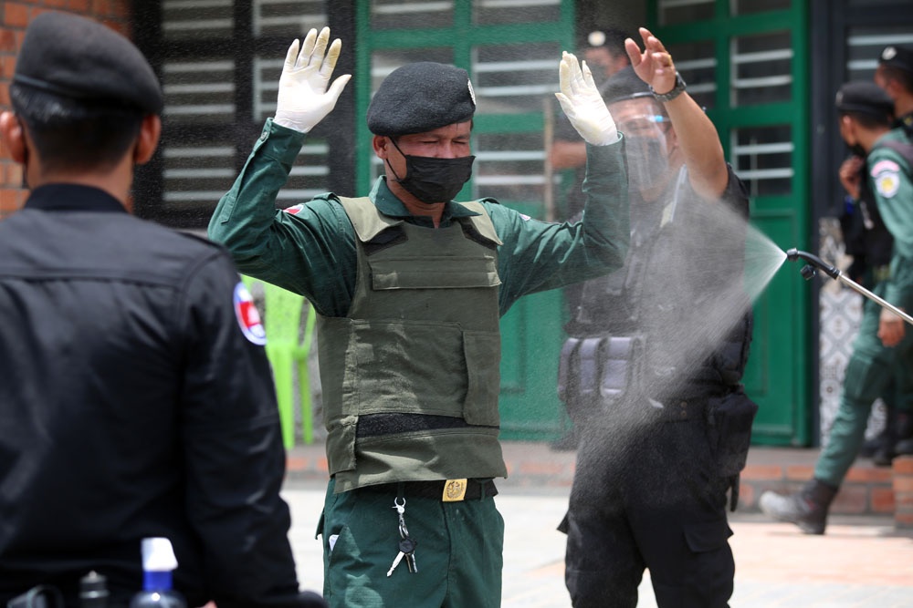 tinh hinh Covid-19 Campuchia anh 1