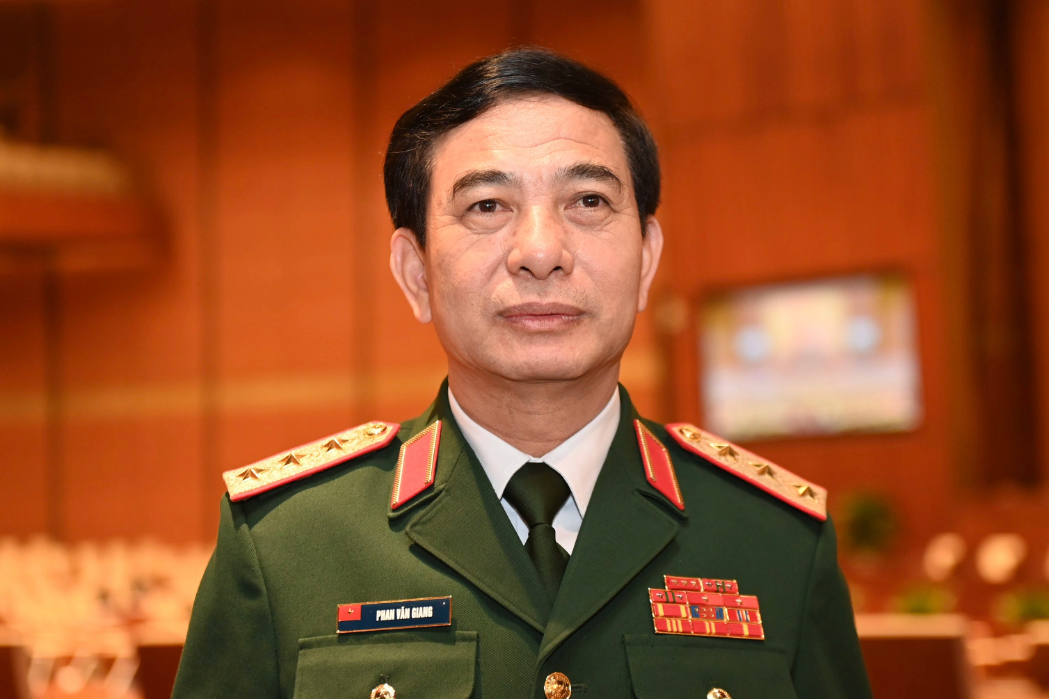 Bo truong Quoc phong Viet Nam dien dam voi nguoi dong cap Canada hinh anh