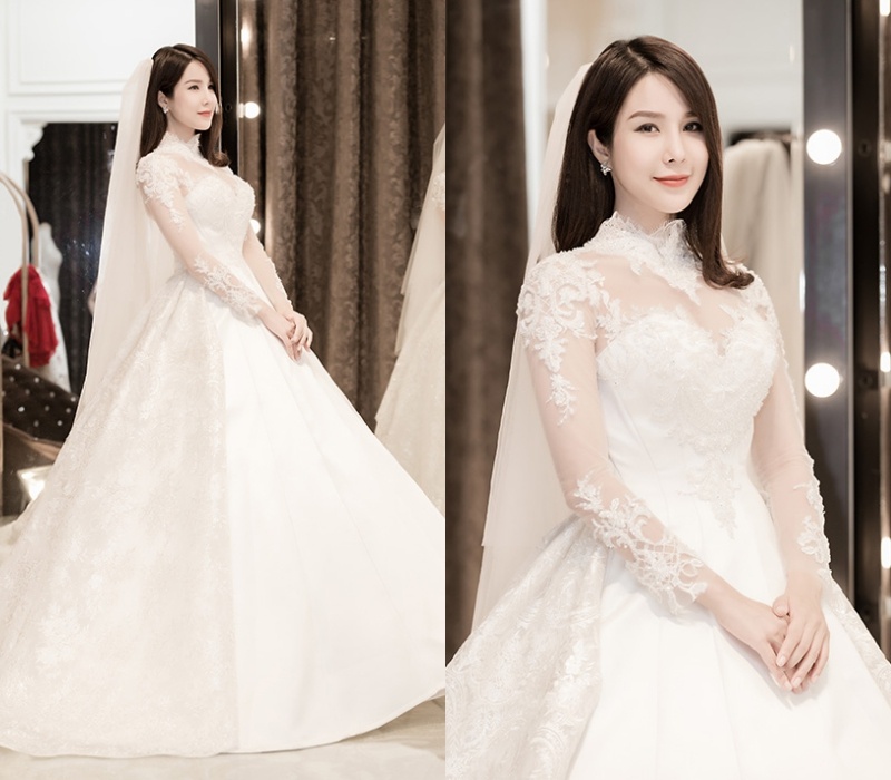 Vay cuoi 120 trieu dong cua Diep Lam Anh anh 11