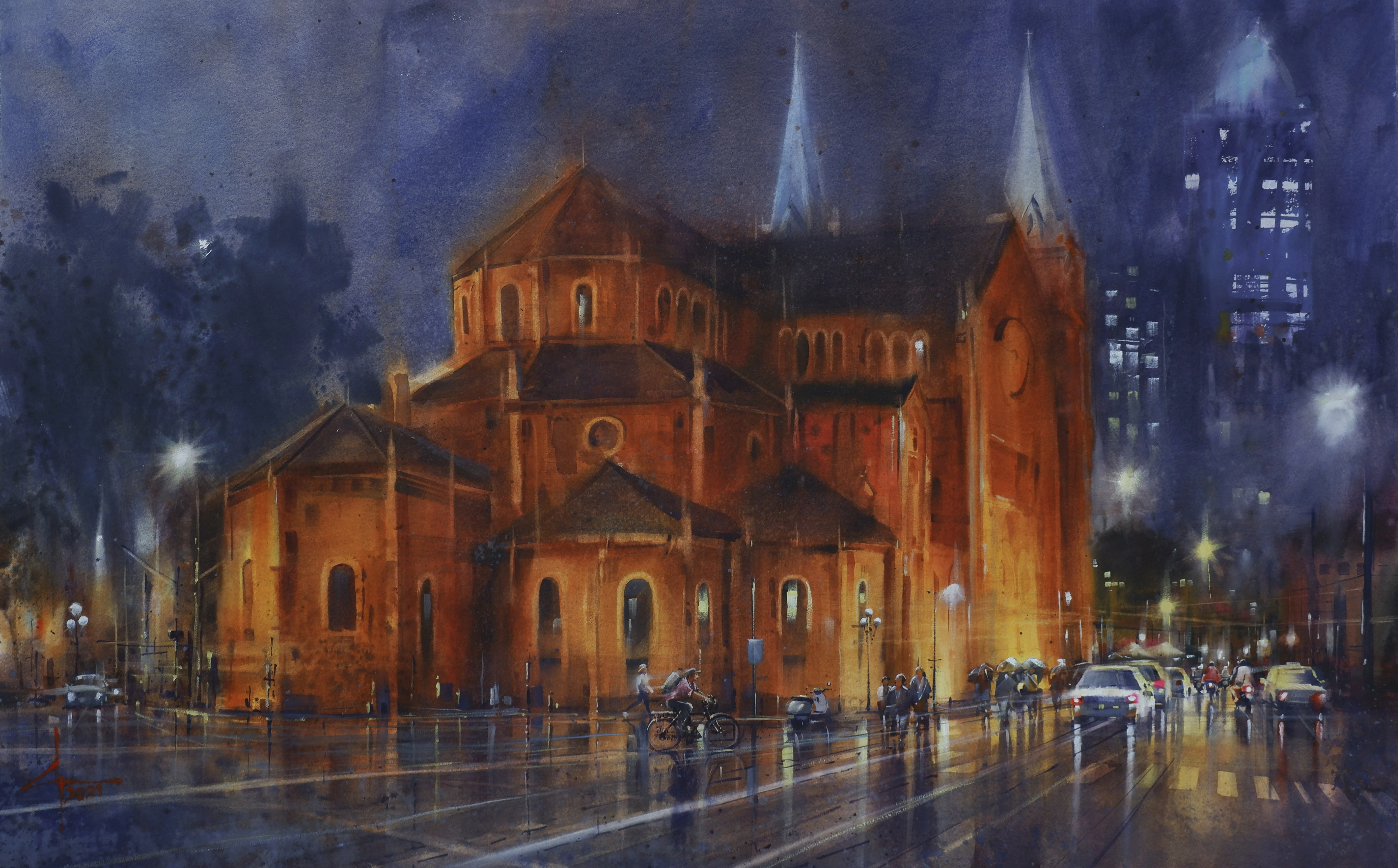 Cong trinh bieu tuong TP.HCM qua ky hoa hinh anh