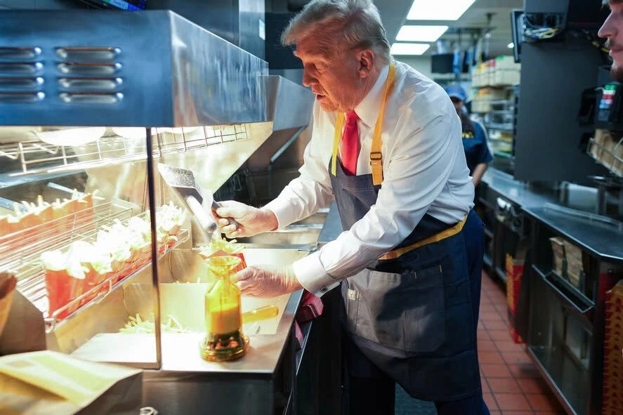 'Don xin nghi viec' o McDonald's cua ong Trump hinh anh
