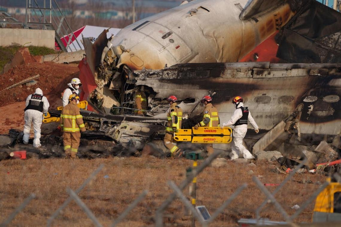 rơi máy bay Hàn Quốc ảnh 2 roi may bay Han Quoc anh 2