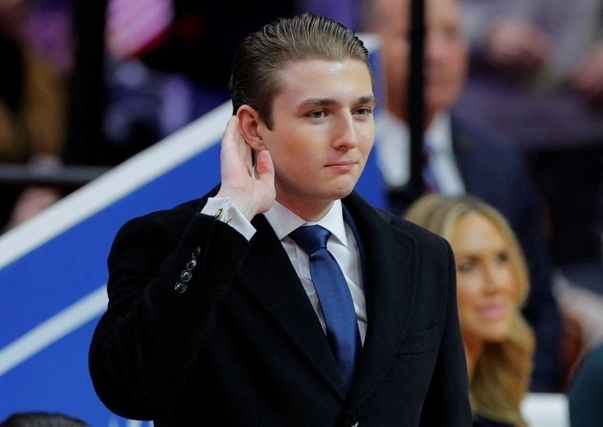 Barron Trump giau nhanh hon cac anh chi hinh anh