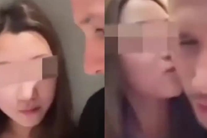 Vu co gai bi duoi hoc vi lo clip 'tinh mot dem' gay soc o Trung Quoc hinh anh