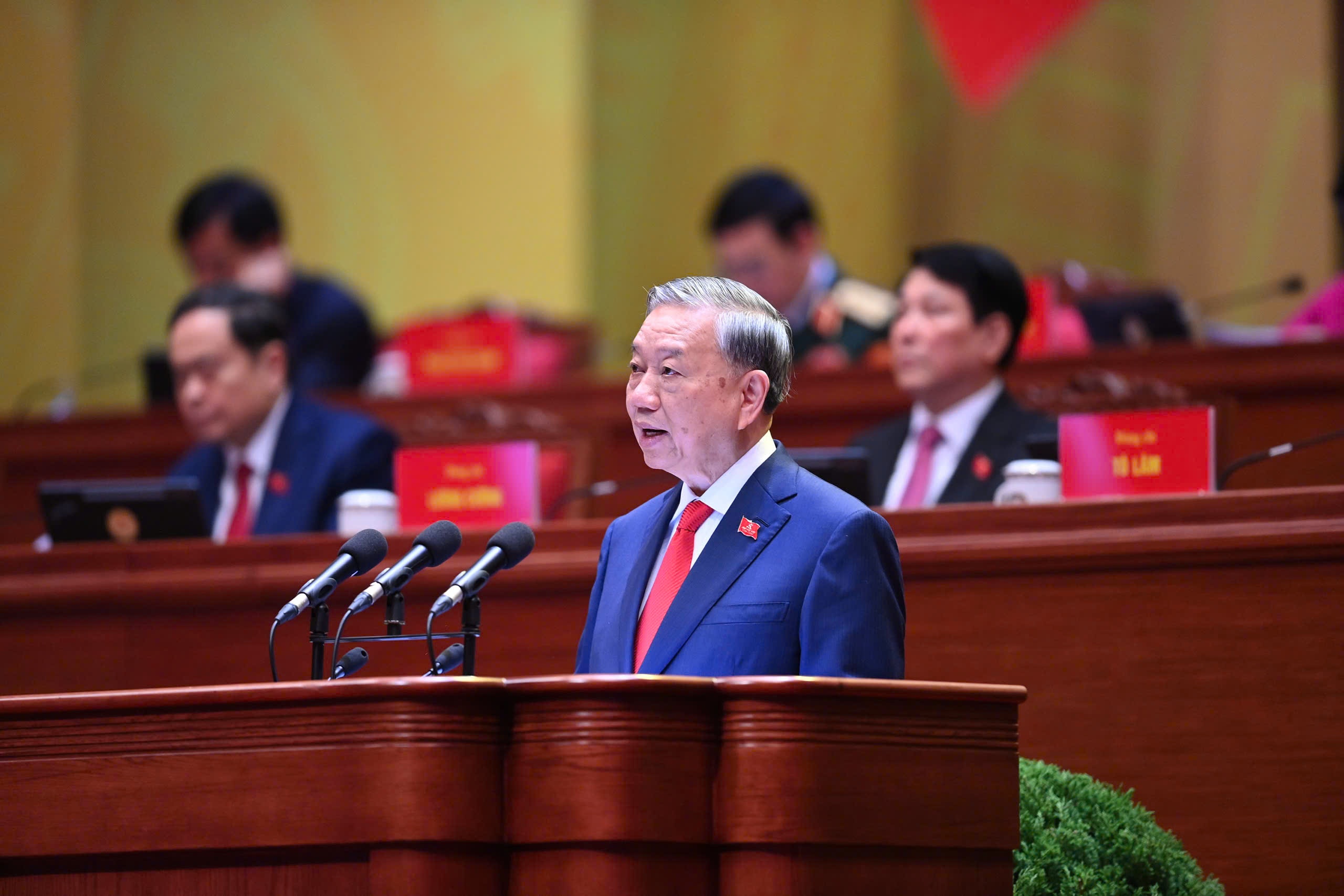 Khai mac Dai hoi XIV cua Dang hinh anh