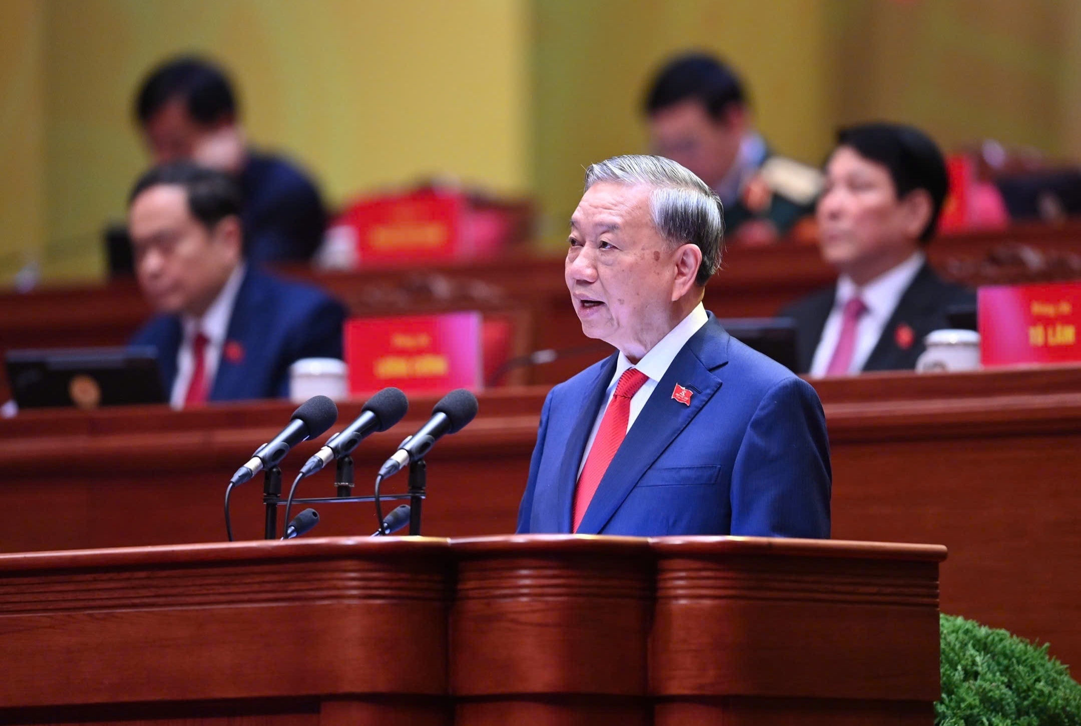 Khai mac Dai hoi XIV cua Dang hinh anh