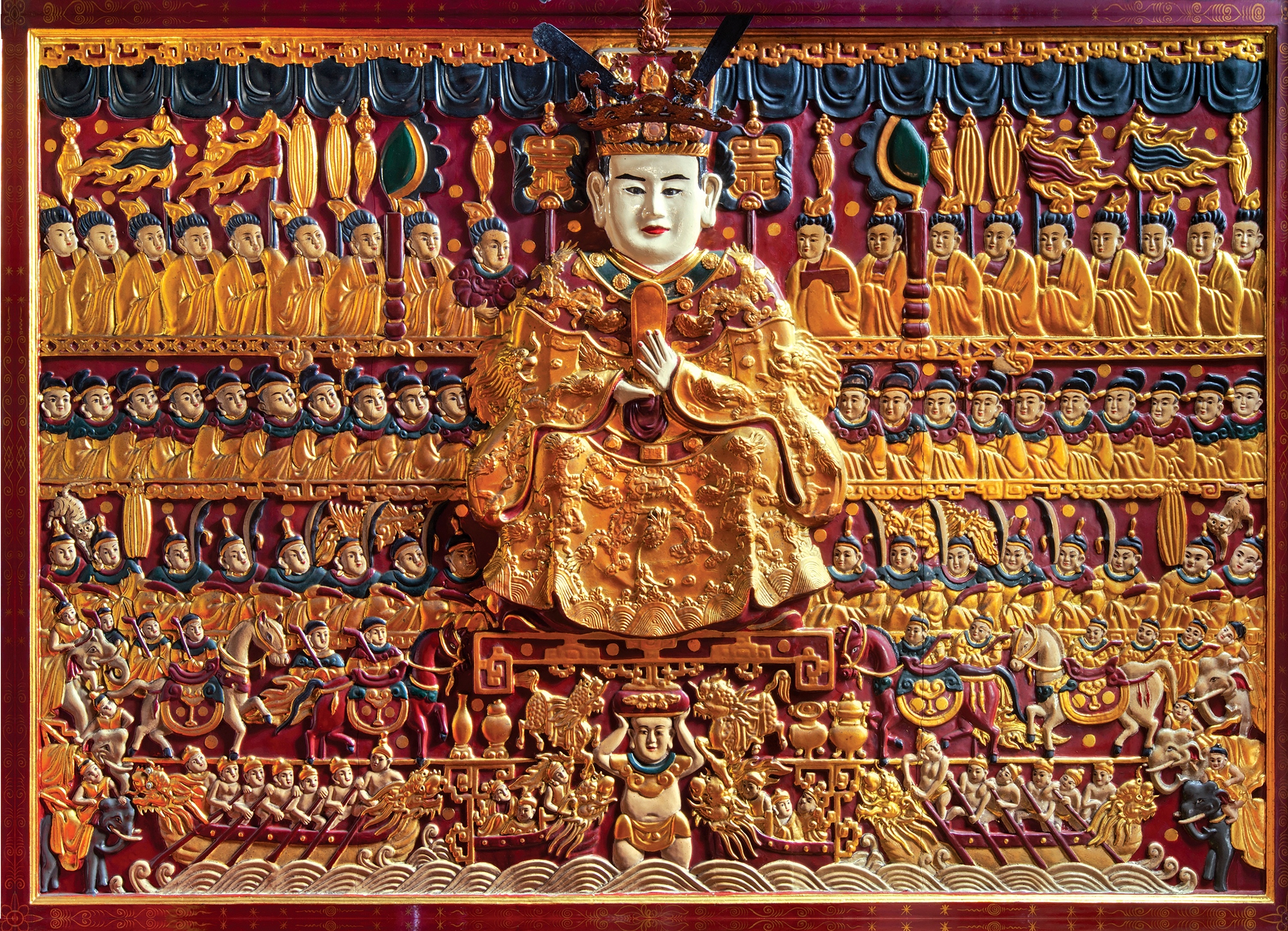 Can canh phu dieu Lac Long Quan hinh anh