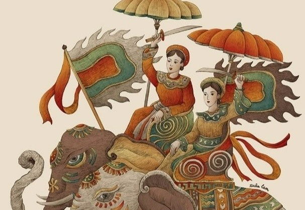 Truoc NSUT Thanh Nga, nghe si nao dien thanh cong vai Trung Trac? hinh anh