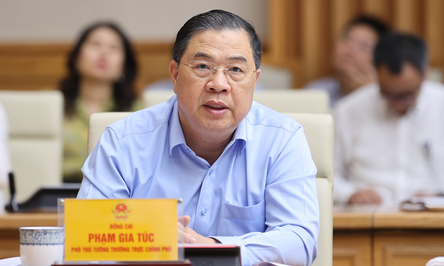 Pho thu tuong thuong truc Pham Gia Tuc nhan them nhiem vu hinh anh