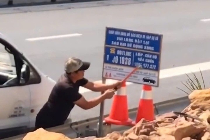 De nghi cong an dieu tra nguoi pha hoai tai san tren cao toc Bac - Nam hinh anh