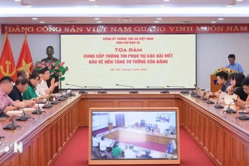 Day manh tuyen truyen bao ve nen tang tu tuong cua Dang tren bao chi hinh anh