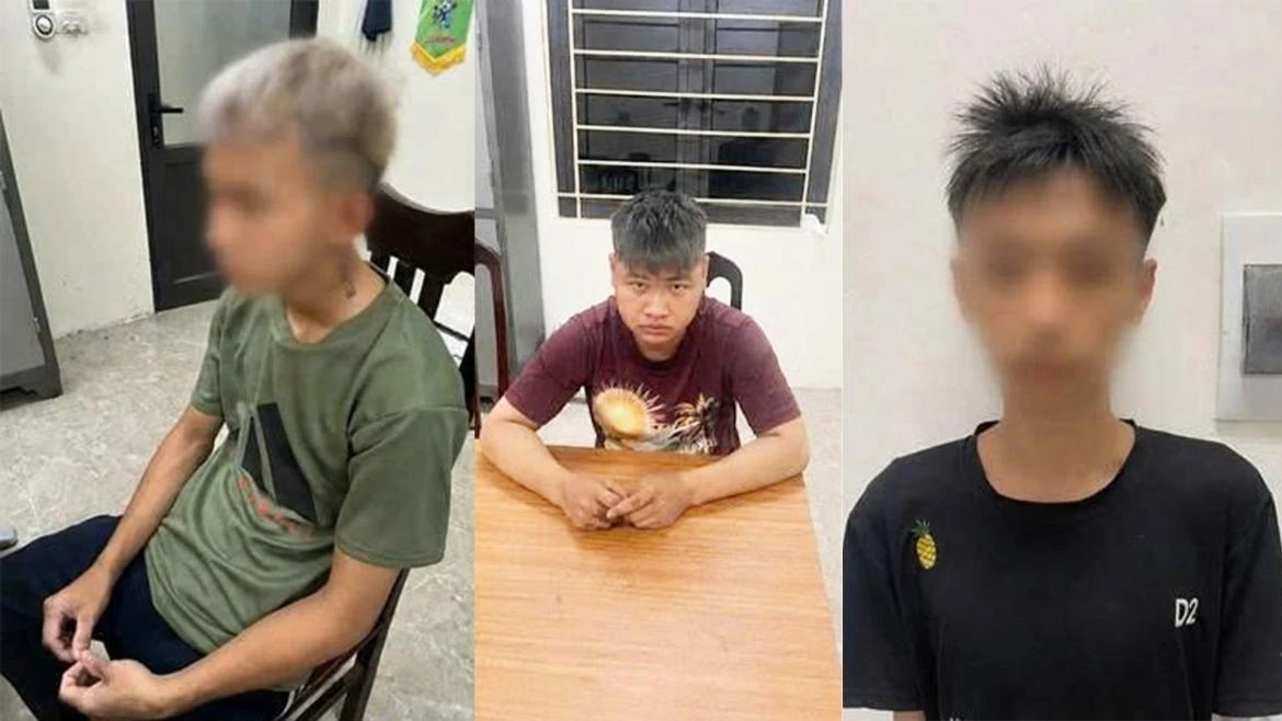 Nhom thieu nien dung hung khi truy duoi nguoi di duong o Ha Noi hinh anh