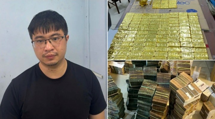 Hàng trăm miếng vàng thu giữ tại nhà bạn gái Mr Pips định giá hơn 222 tỷ