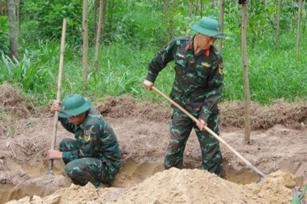 Phát hiện 13 hài cốt liệt sĩ tại nơi diễn ra trận chiến ác liệt năm 1972
