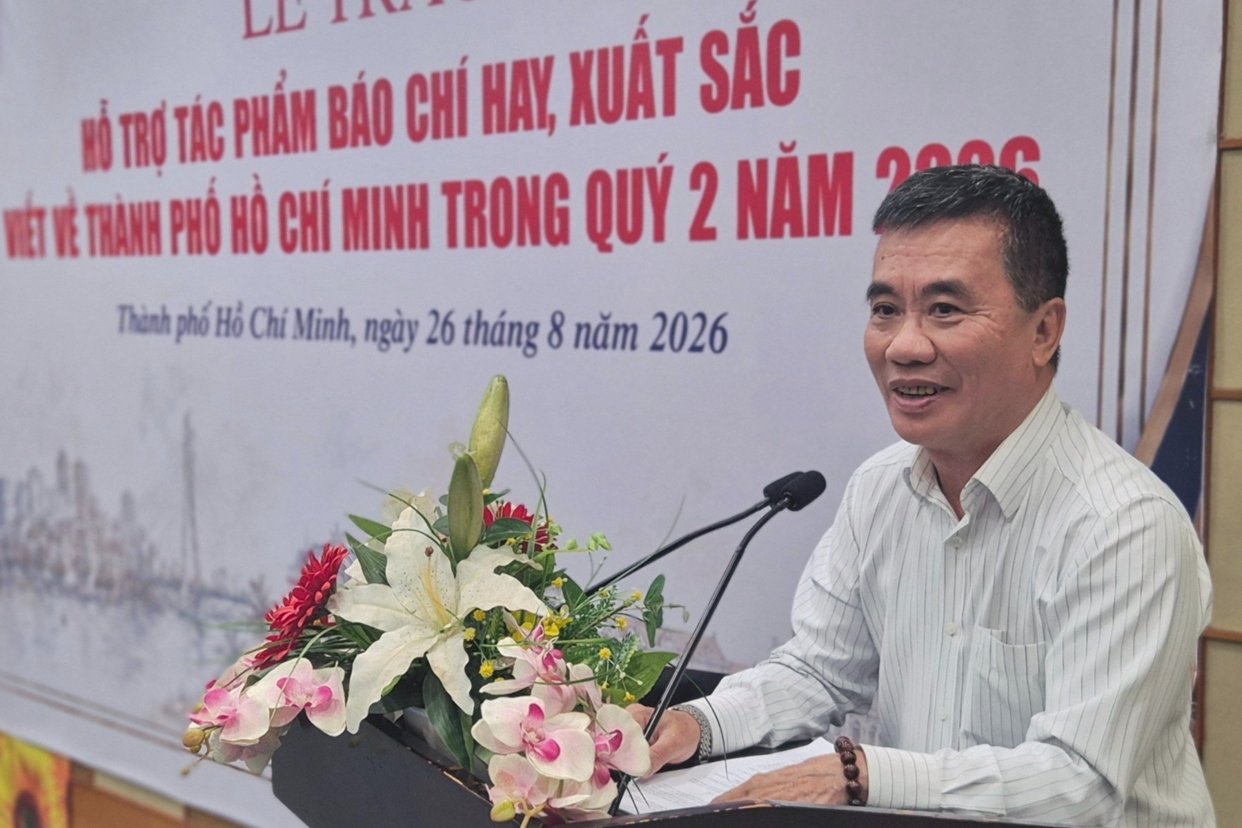 TP.HCM khen thưởng 70 tác phẩm báo chí hay, xuất sắc trong quý II