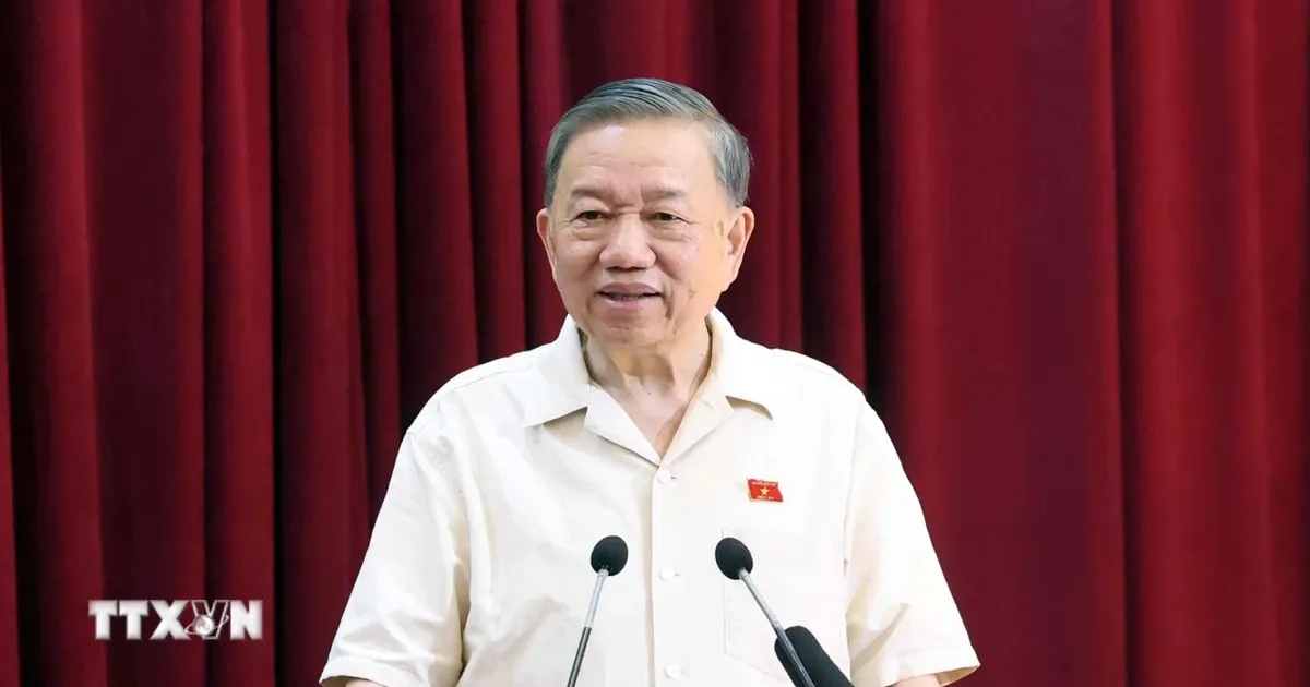 Tổng Bí thư, Chủ tịch nước Tô Lâm yêu cầu Thủ đô phải đi trước, làm gương
