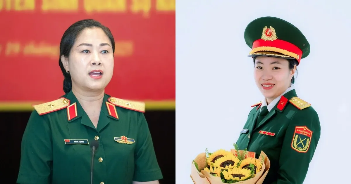 Nữ tướng và nữ Anh hùng ở giải thưởng Phụ nữ Quân đội đầu tiên