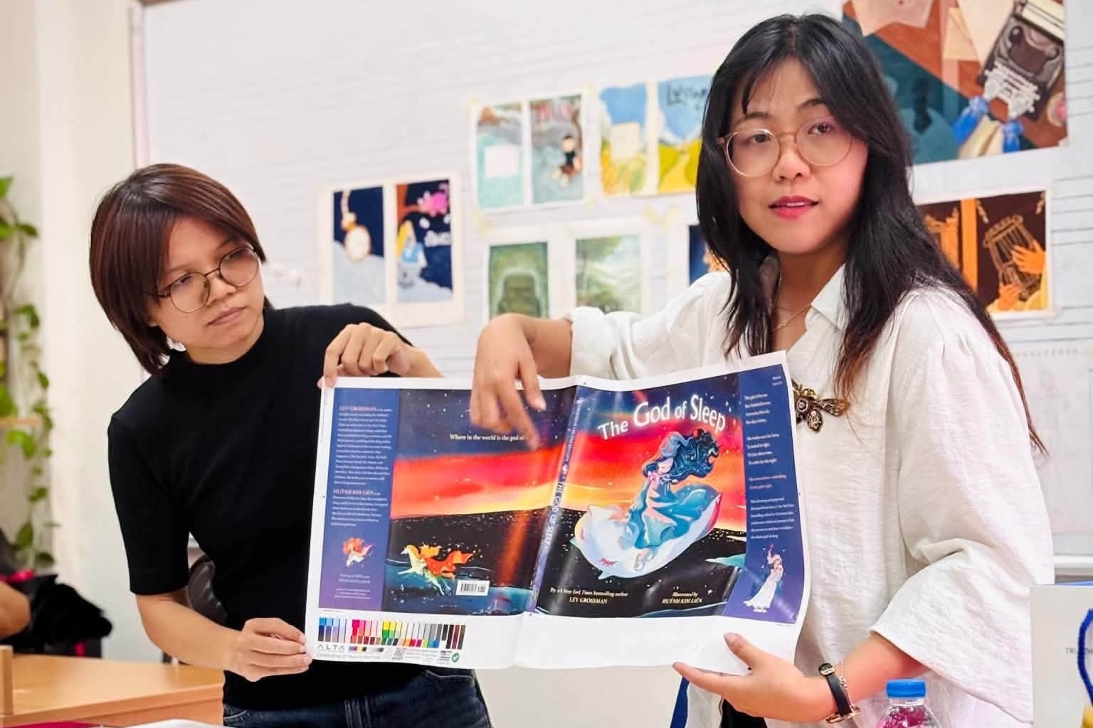 Họa sĩ Việt vẽ sách tranh cho Penguin Random House, Scholastic của Mỹ