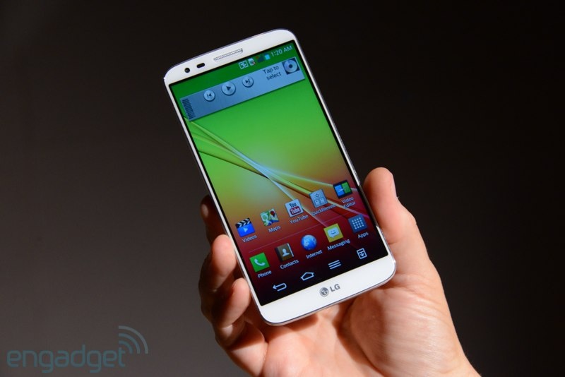 Anh thuc te smartphone khong lo LG G2 moi ra mat hinh anh