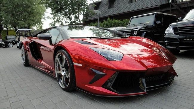 Sieu xe do Mansory Lamborghini Aventador duoc rao ban hinh anh