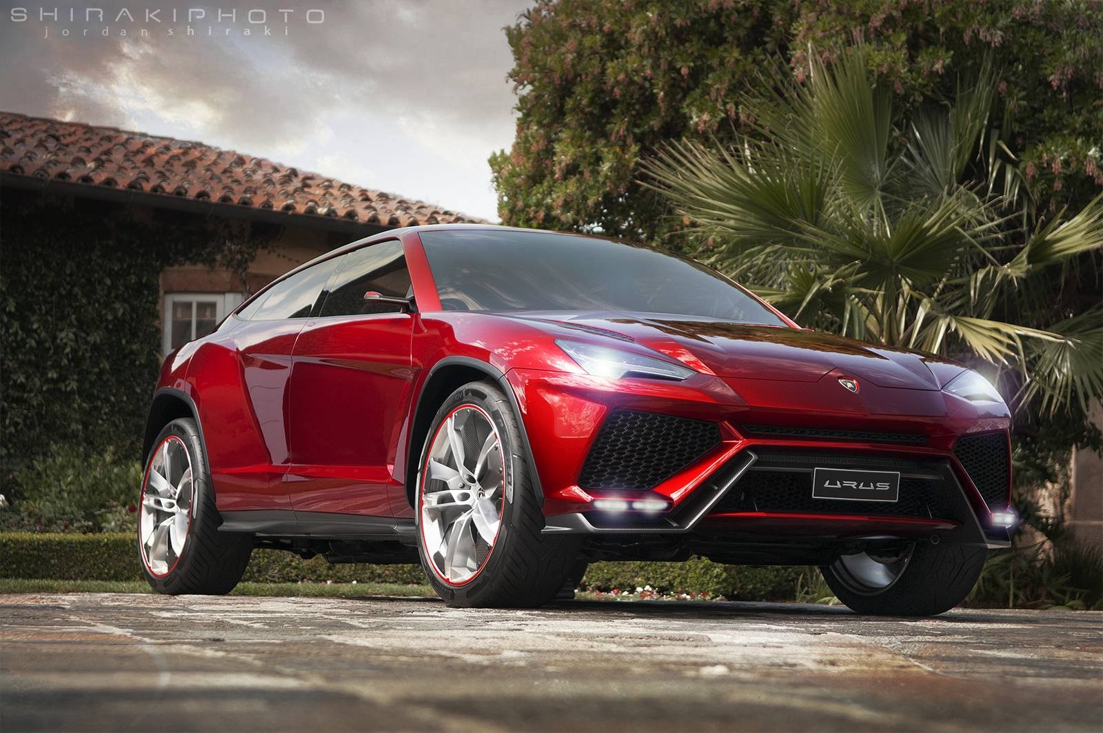 Can canh sieu SUV Lamborghini Urus concept hinh anh