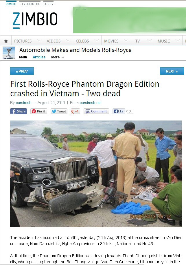 Bao nuoc ngoai viet ve vu tai nan cua Phantom rong tai VN hinh anh