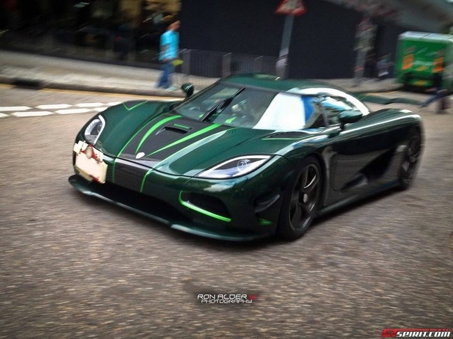 Koenigsegg Agera S voi mau carbon xanh tuyet dep hinh anh