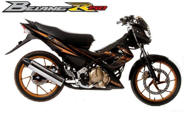 Suzuki ra mat xe con tay Belang R150 phien ban dac biet hinh anh
