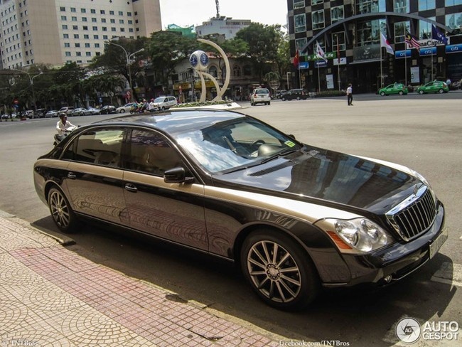 Maybach 62S Zeppelin tai Viet Nam len bao nuoc ngoai hinh anh