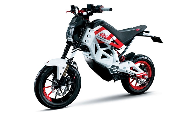 Suzuki ra mat xe chay dien canh tranh Honda MSX hinh anh