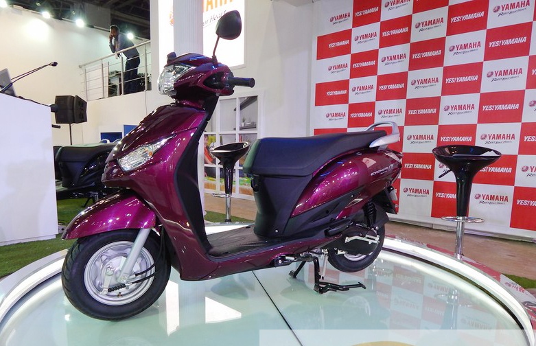 Yamaha ra mat xe ga Cygnus Alpha 110 gia re hinh anh
