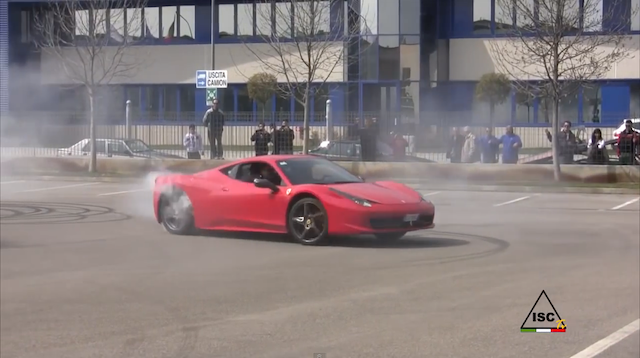 Lamborghini Gallardo tro tai dot lop cung Ferrari 458 Italia hinh anh