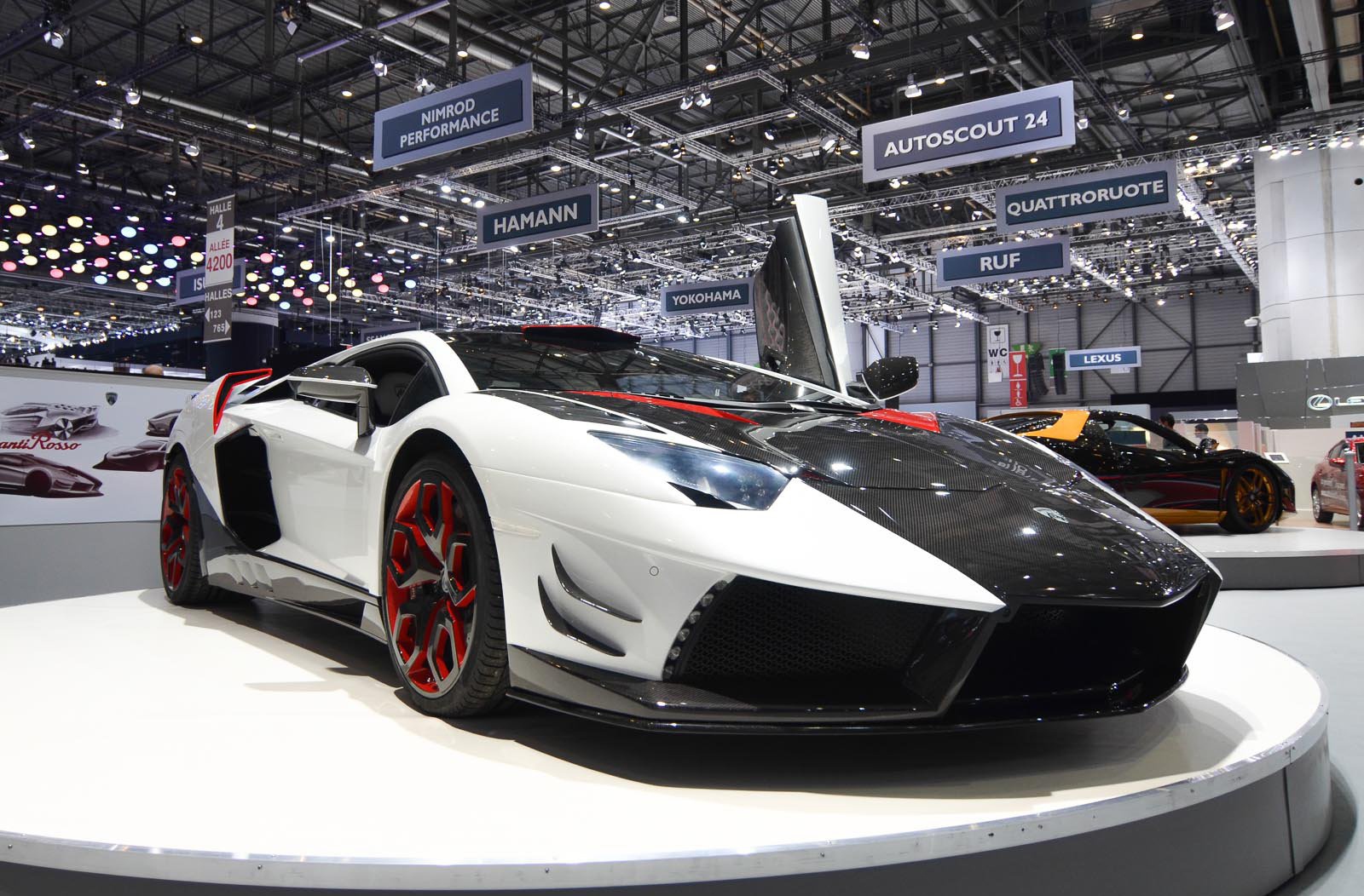 Lamborghini Aventador do doc dao tai Geneva Motor Show 2014 hinh anh