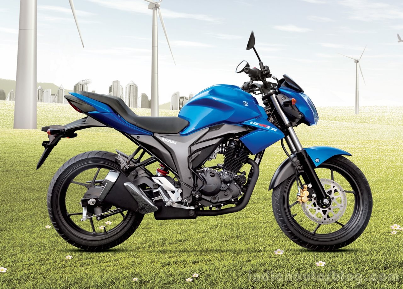 Suzuki Gixxer 150. Ảnh: Indianautosblog.