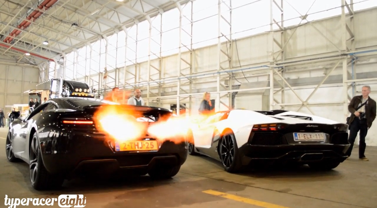 Lamborghini Aventador so tai khac lua cung McLaren MP4-12C hinh anh