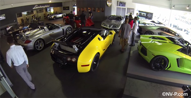 Tham garage sieu xe tri gia 8,5 trieu do hinh anh