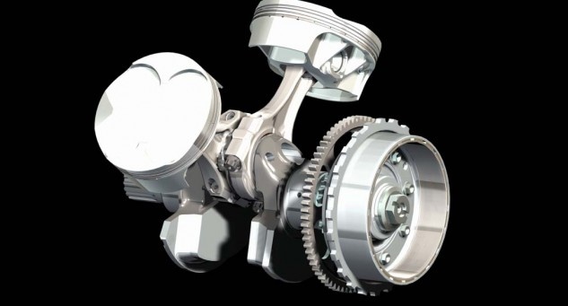 Thanh truyền trên động cơ của Ducati Panigale R được làm từ titan giúp giảm đáng kể trọng lượng xe.